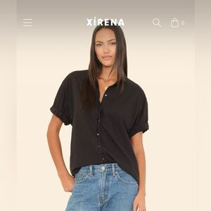 Xirena Black Channing Shirt